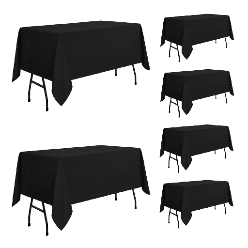 Black Table Cloth